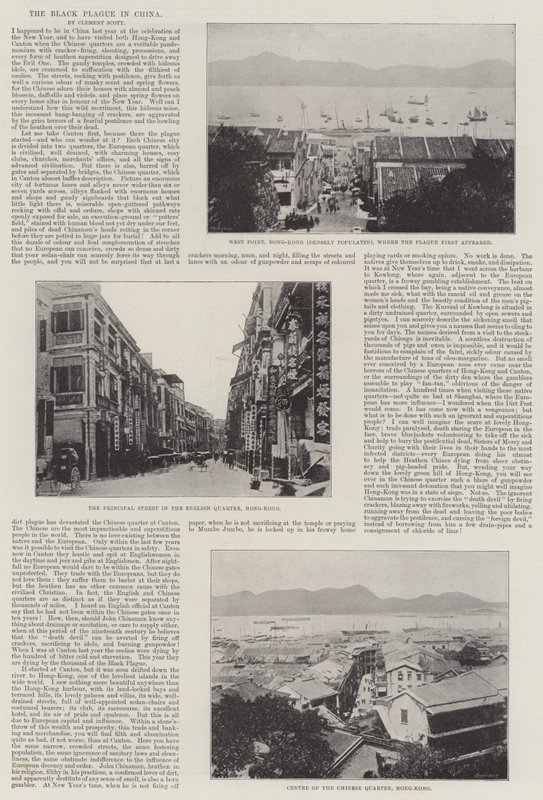 A fekete pestis Kínában alkotó: English Photographer