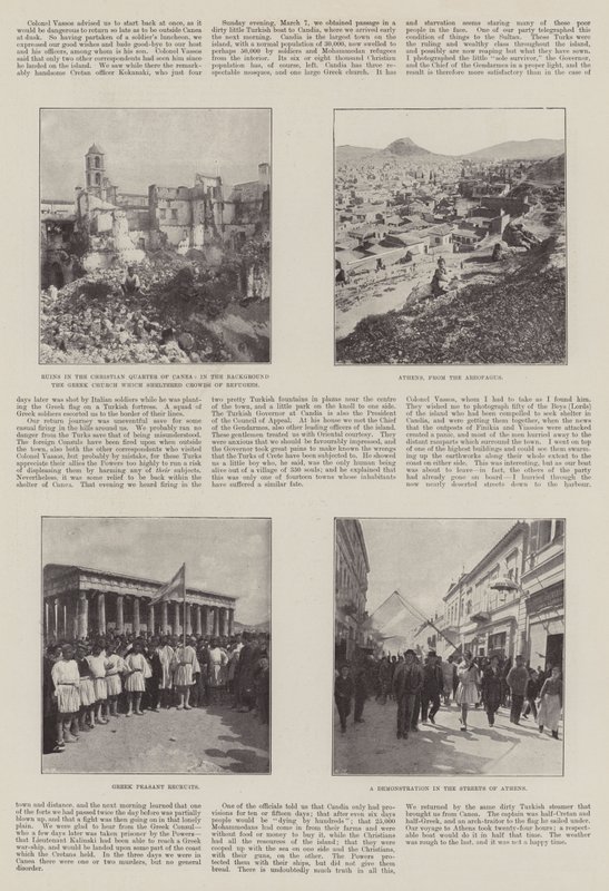 Az 1897-es krétai felkelés alkotó: English Photographer