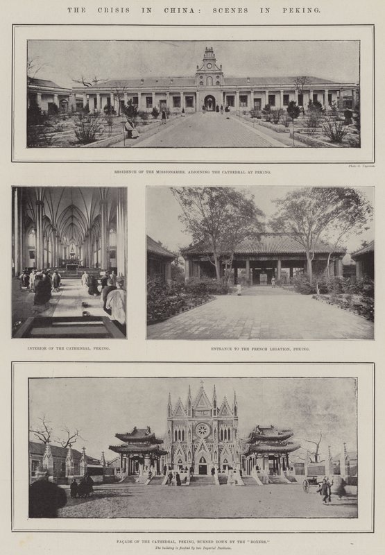 A válság Kínában, jelenetek Pekingben alkotó: English Photographer