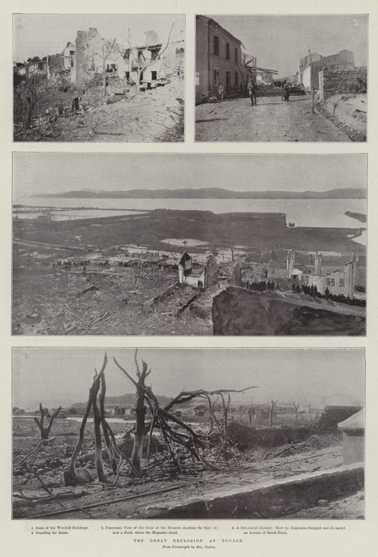 A nagy robbanás Toulonban alkotó: English Photographer