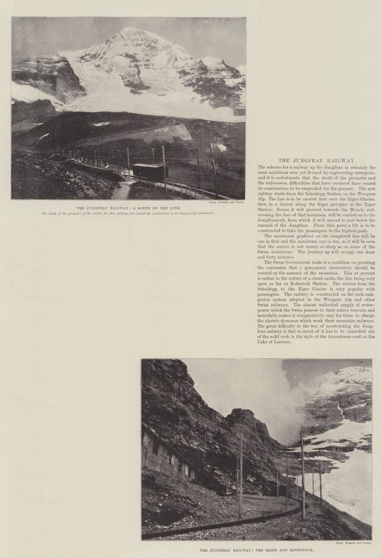 A Jungfrau vasút alkotó: English Photographer
