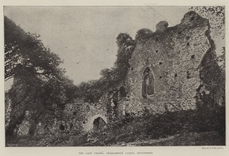 The Lady Chapel, Okehampton Castle, Devonshire alkotó: English Photographer