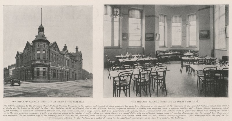 A Midland Railway Institute Derbyben alkotó: English Photographer