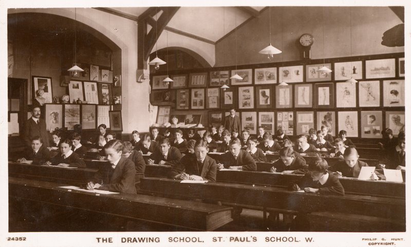A St Pauls School rajziskolája alkotó: English Photographer