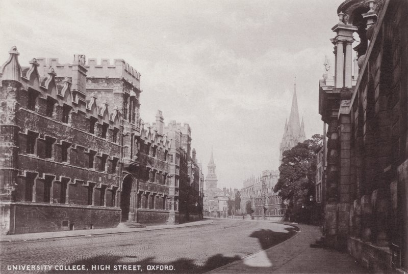 University College, High Street, Oxford alkotó: English Photographer