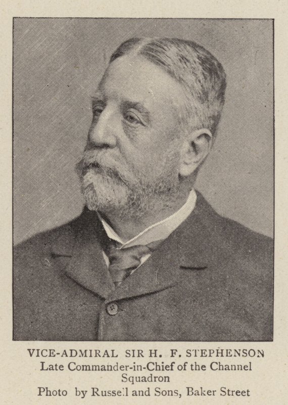 Sir H. F. Stephenson admirális alkotó: English Photographer