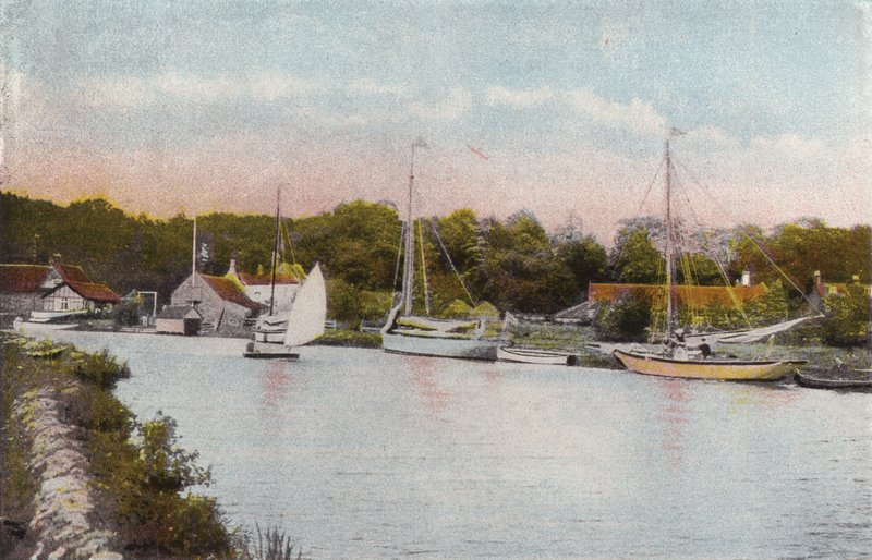 Yachting Staithe, Coltishall alkotó: English Photographer