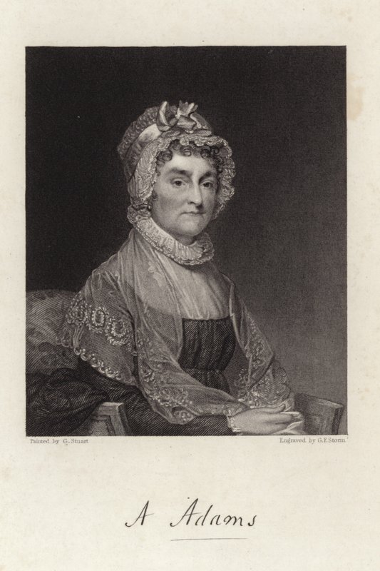 Abigail Adams alkotó: English School
