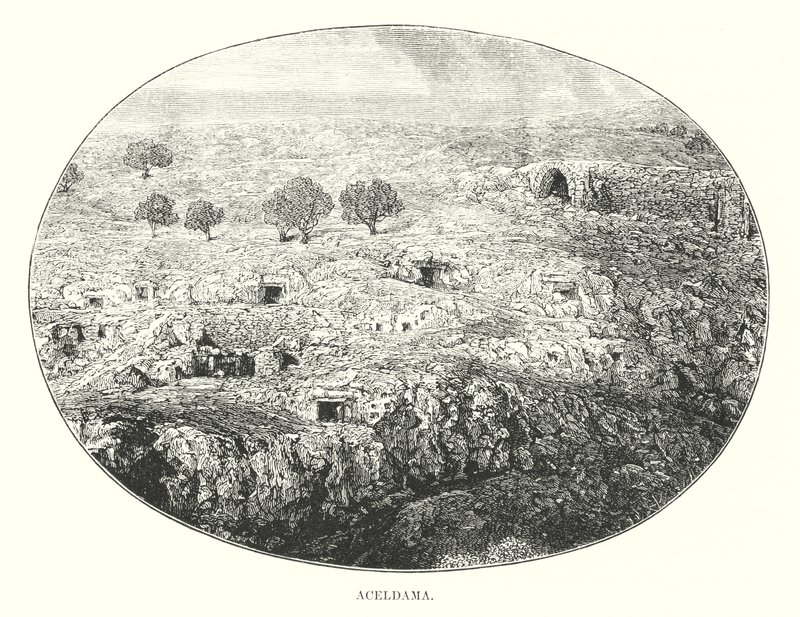 Aceldama (metszet) alkotó: English School