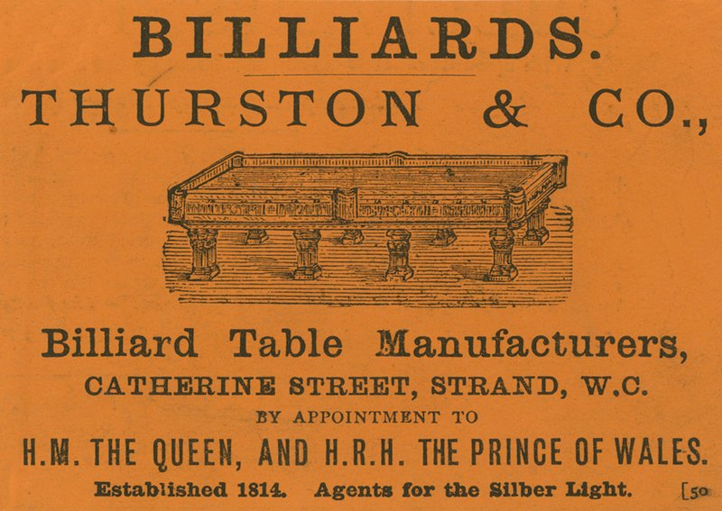 Thurston & Co. hirdetése alkotó: English School