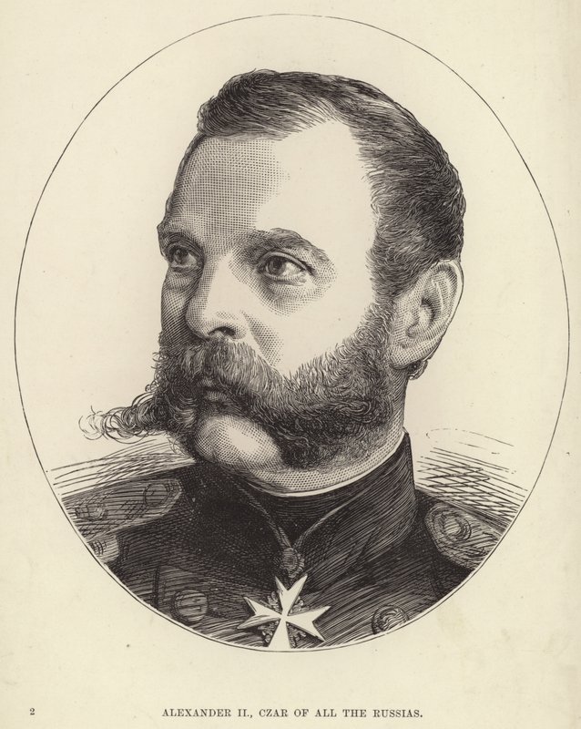 Oroszország II. Sándor alkotó: English School