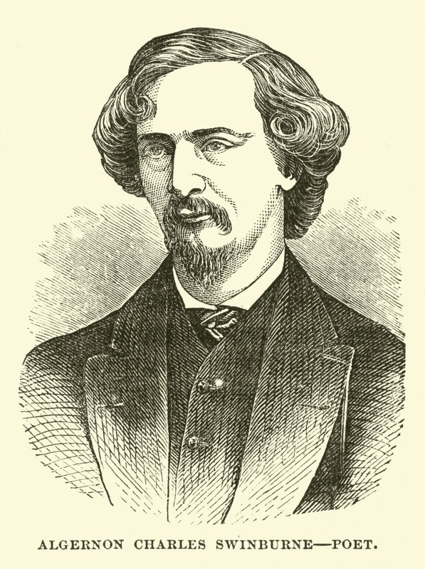 Algernon Charles Swinburne, költő alkotó: English School