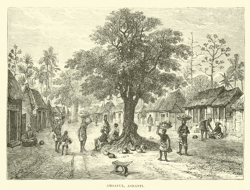 Amoaful, Ashanti alkotó: English School