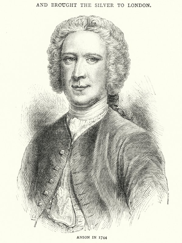 Anson 1744-ben (metszet) alkotó: English School