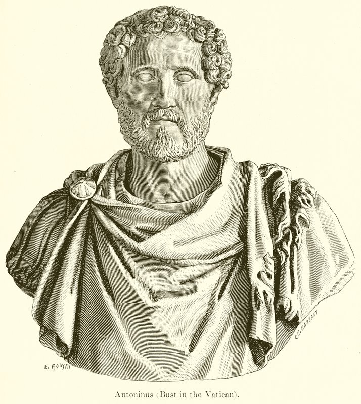Antoninus (mellszobor a Vatikánban) alkotó: English School