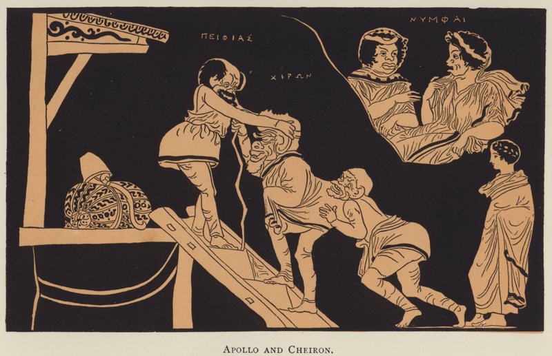 Apollo és Cheiron alkotó: English School