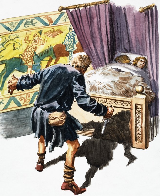 Assassin az ágy mellett alkotó: English School