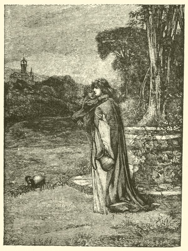 At The Well (metszet) alkotó: English School