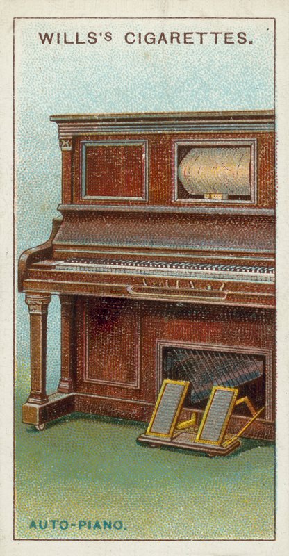 Auto-Piano (chromolitho) alkotó: English School