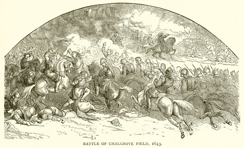 Chalgrove Field-i csata, 1643 alkotó: English School