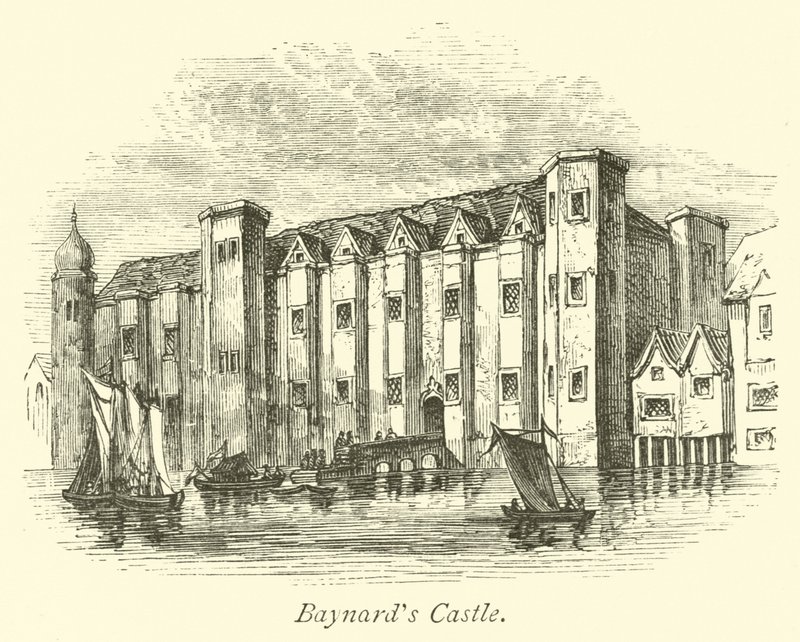 Baynards Castle  alkotó: English School
