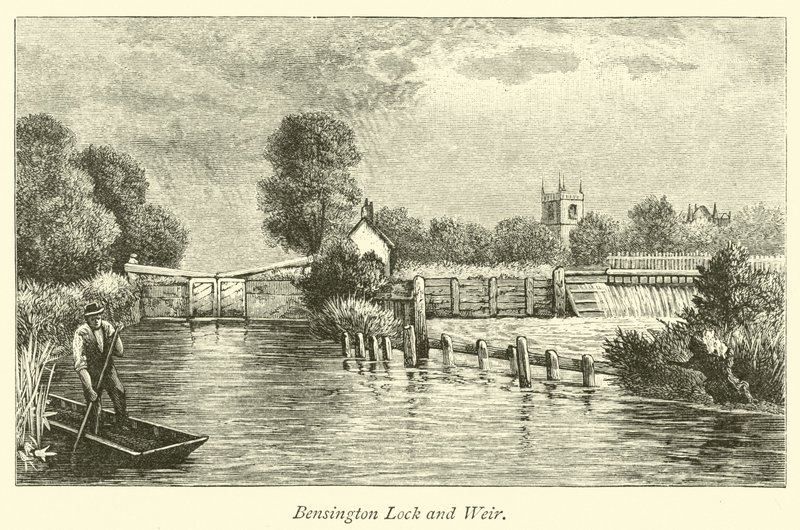 Bensington Lock and Weir alkotó: English School