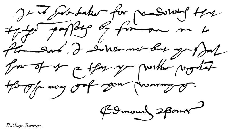 Bonner püspök alkotó: English School