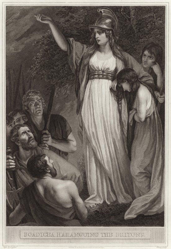 Boadicea a briteket háborgatja alkotó: English School