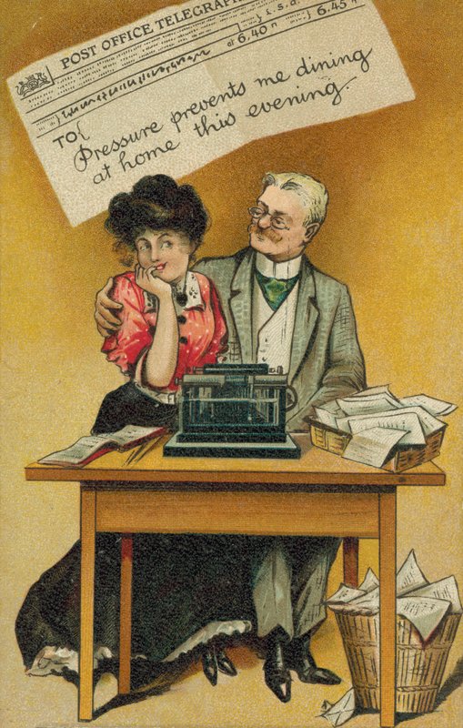 Főnök és titkár alkotó: English School