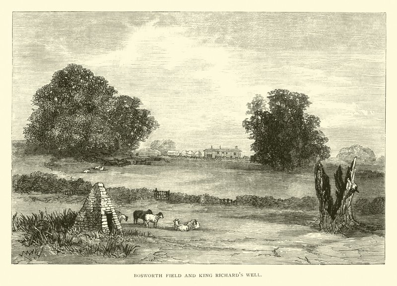 Bosworth Field és King Richards Well alkotó: English School