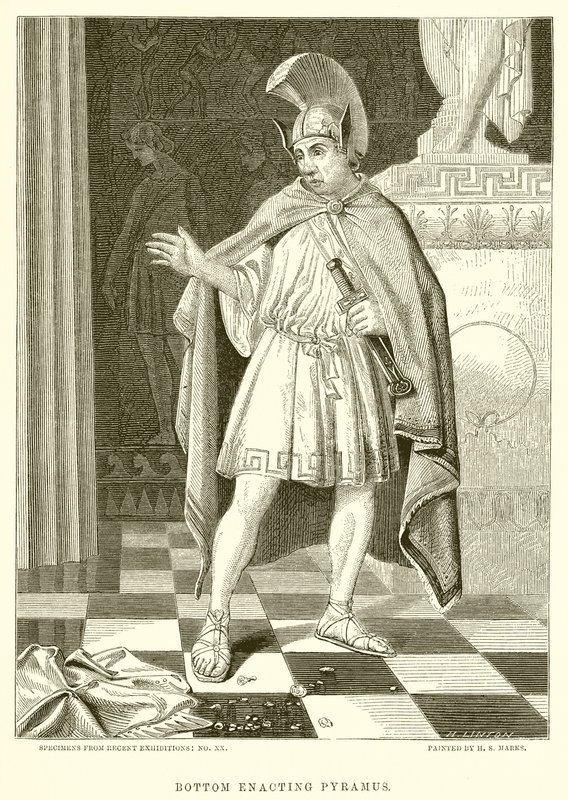 Alul a Pyramus bemutatása alkotó: English School