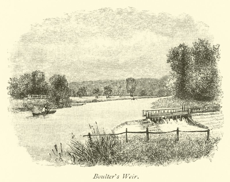 Boulters Weir alkotó: English School