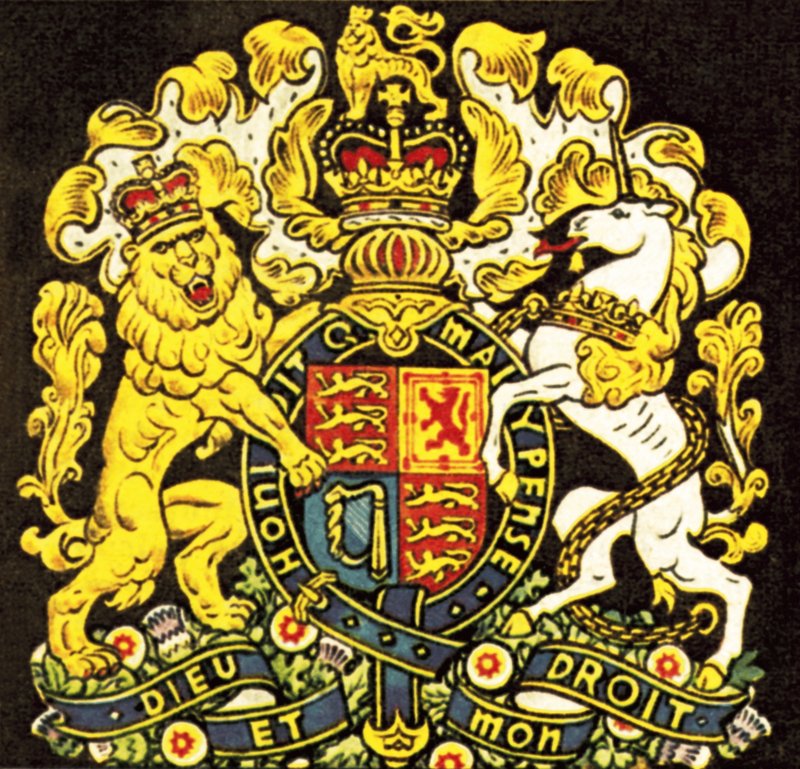 Brit címer alkotó: English School