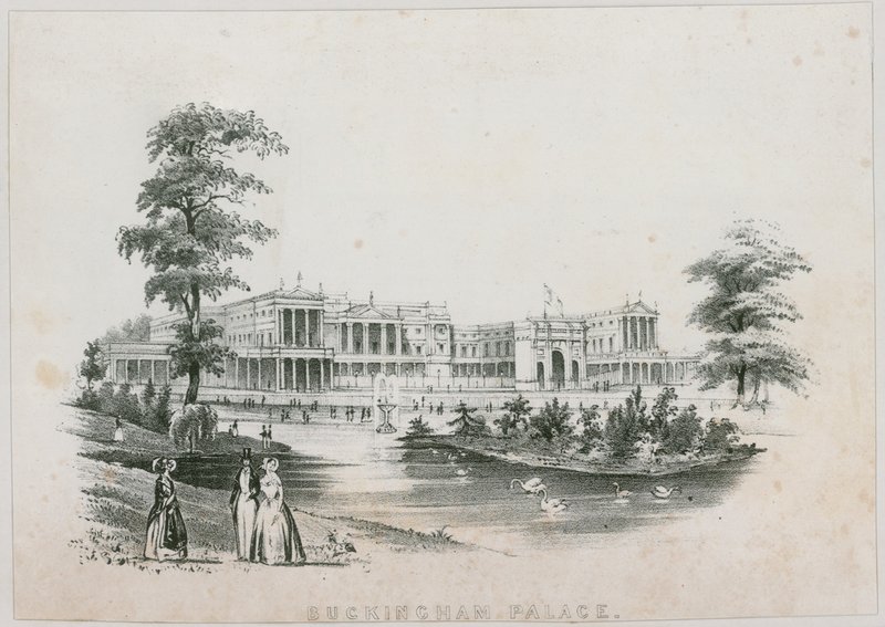 A Buckingham-palota alkotó: English School
