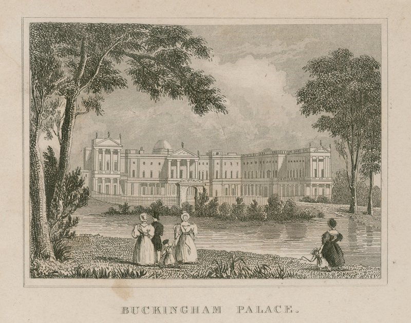 A Buckingham-palota alkotó: English School