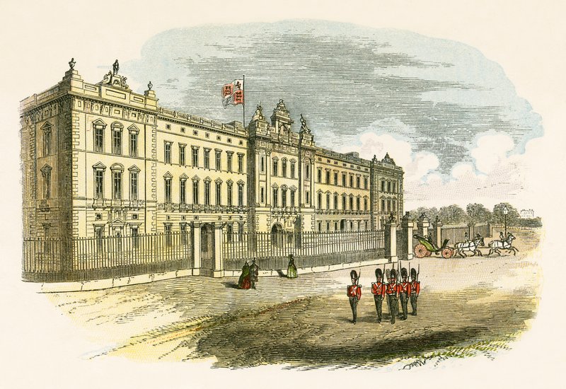 A Buckingham-palota alkotó: English School