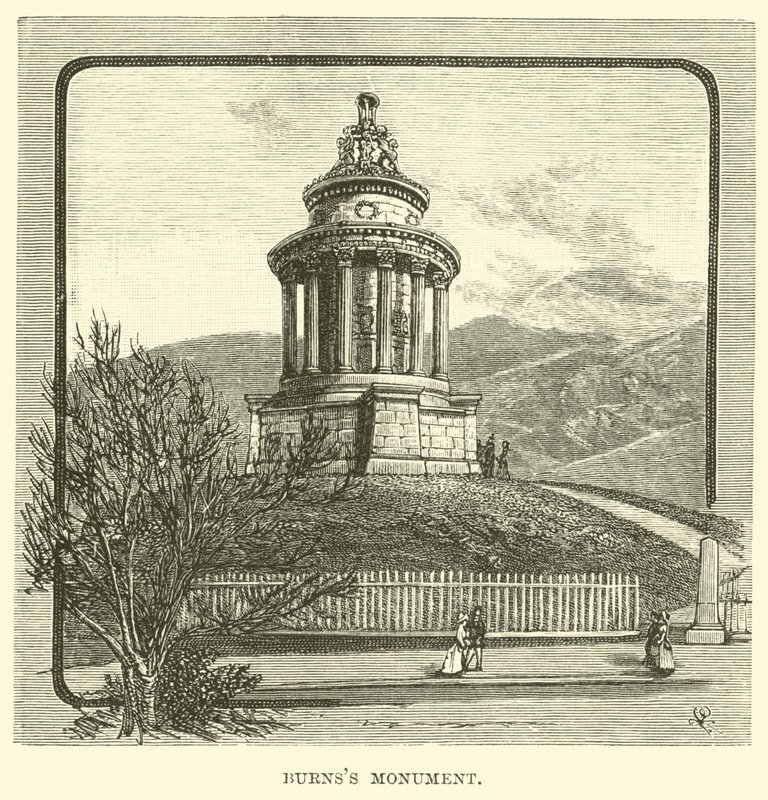 Burns emlékműve alkotó: English School