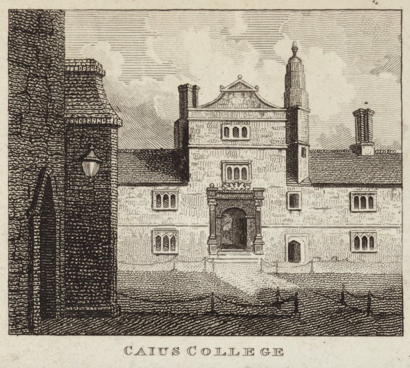 Caius College, a Cambridge-i Egyetem része alkotó: English School