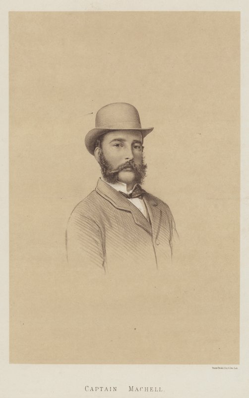 Machell kapitány, "Jem" (litho) alkotó: English School