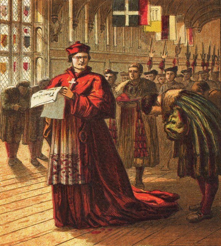 Wolsey bíboros alkotó: English School