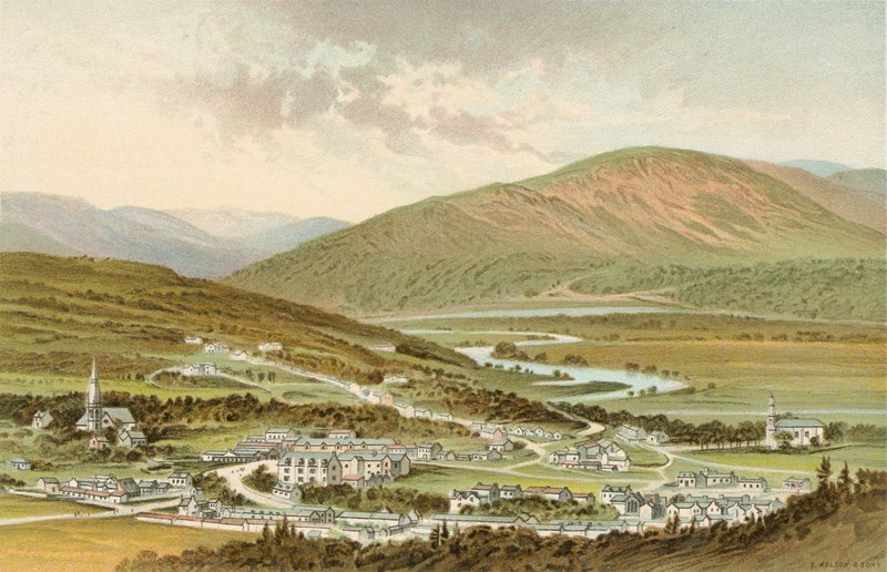 Braemar Castleton alkotó: English School