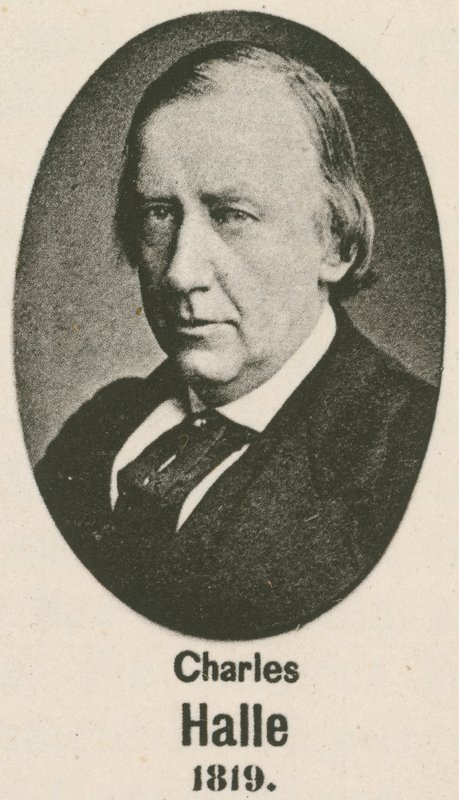 Charles Halle (metszet) alkotó: English School