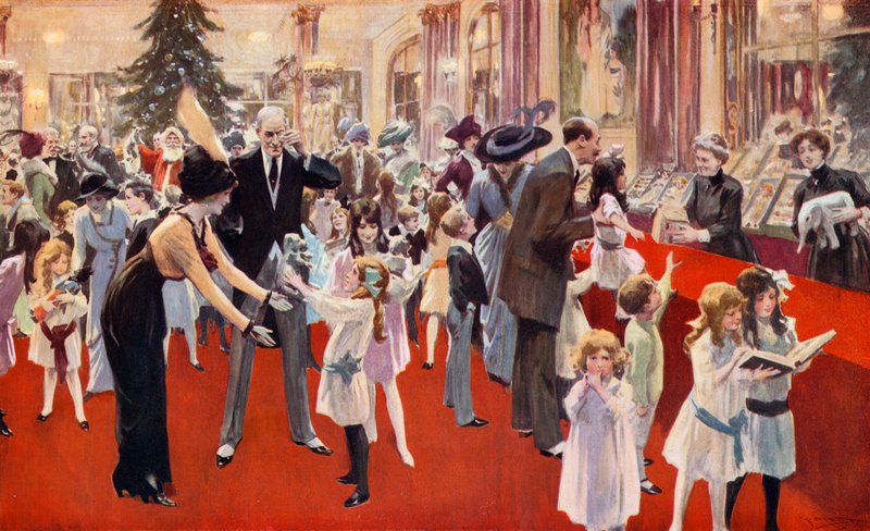 Gyermekparti a Savoyban alkotó: English School