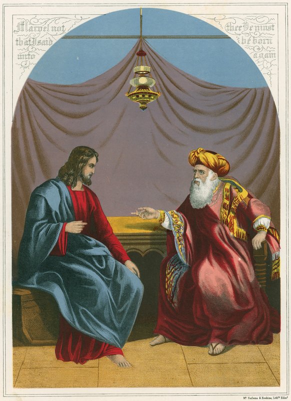 Krisztus és Nikodémus alkotó: English School