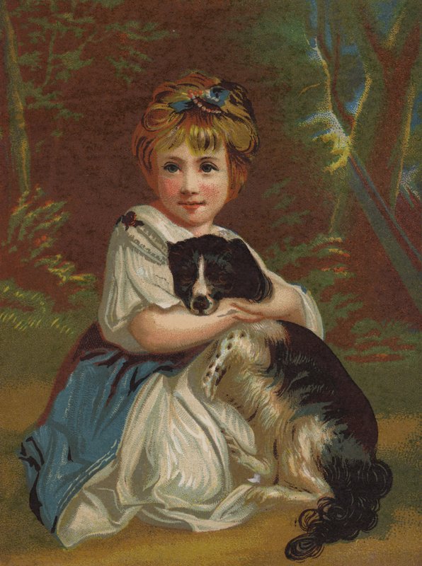 Chums (chromolitho) alkotó: English School