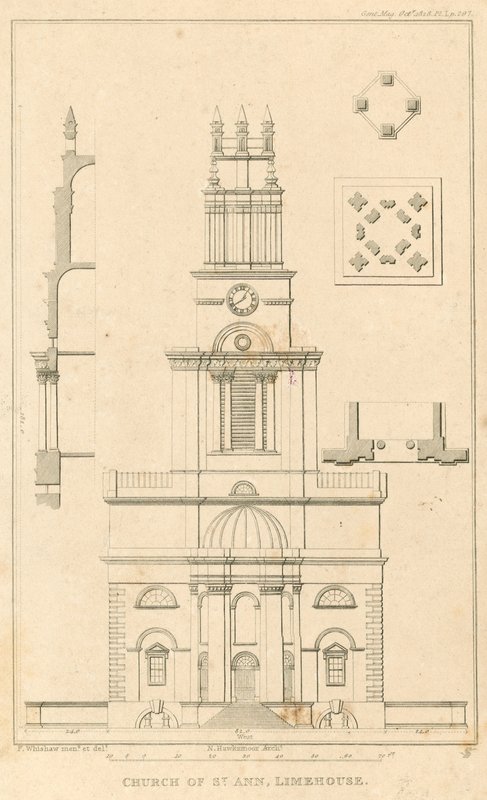 Szent Anna-templom, Limehouse, London alkotó: English School