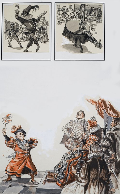 Bohócok és tréfamesterek alkotó: English School