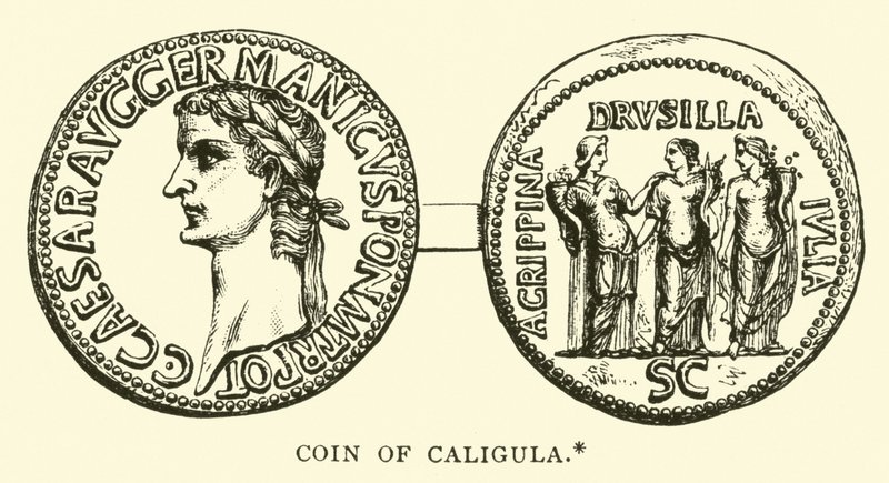 Caligula érme alkotó: English School