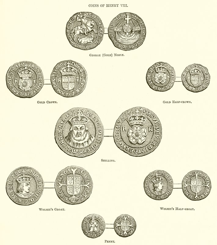 Henrik érméi VIII alkotó: English School