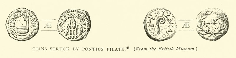 Poncius Pilátus által vert érmék alkotó: English School
